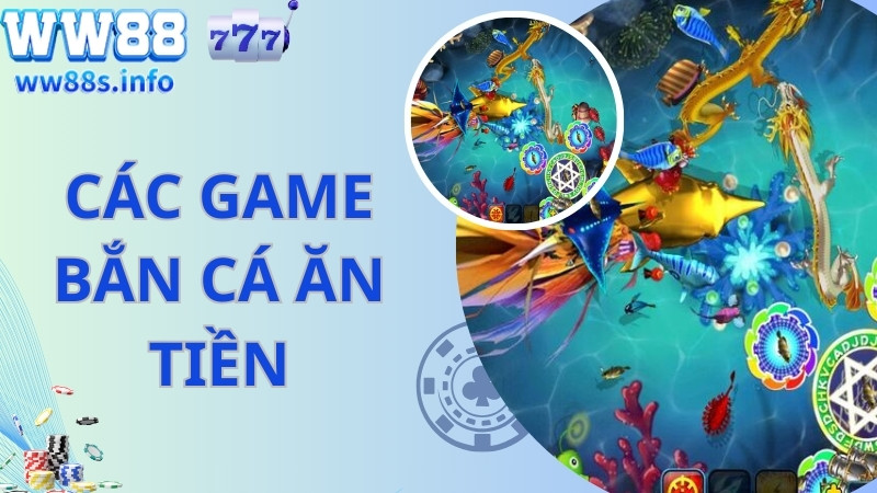 Các game bắn cá ăn tiền WW88